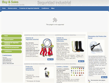 Tablet Screenshot of buyandsaleseguridad.com